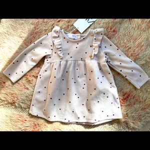 SOLD❤️ VALENTINES DAY Zara hearts dress 9/12m NWT